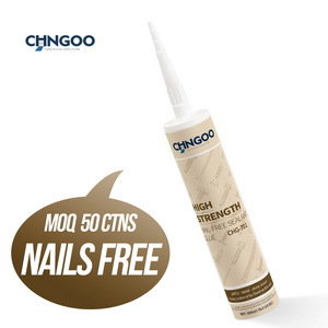 CHNGOO Strong Bearing Capacity Liquid Nail Free silicone sealant glue for construction