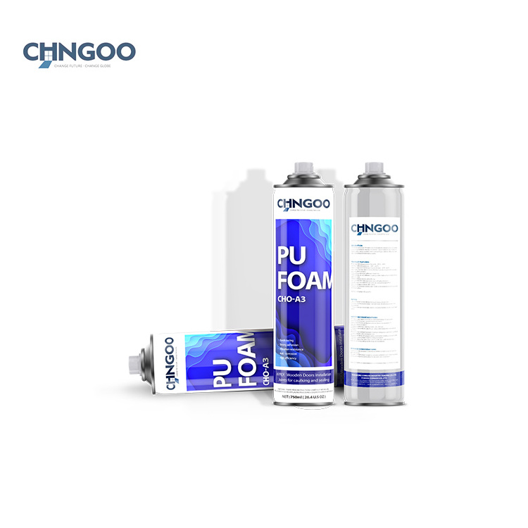 CHNGOO No Cracking & Shrinkage polyurethane 750ml pu foam