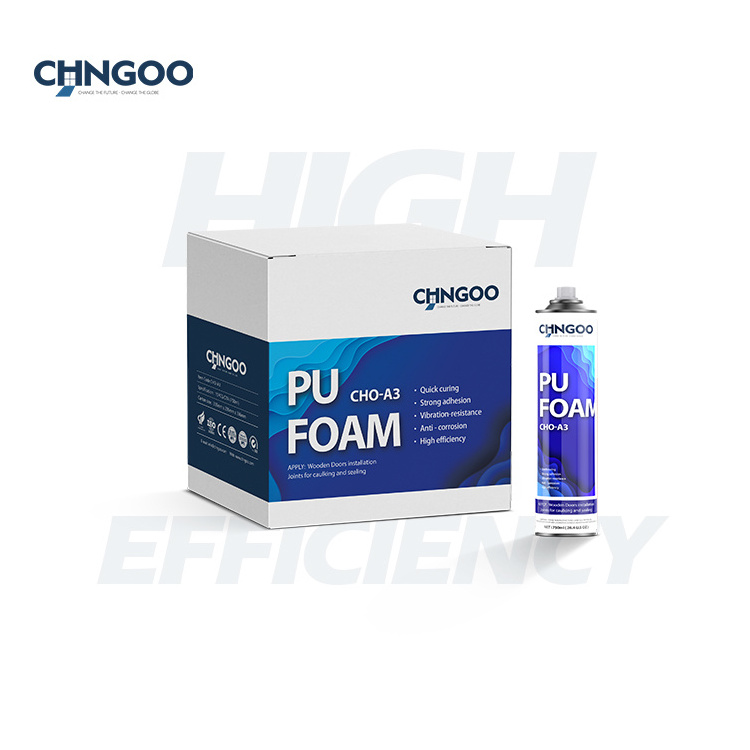 CHNGOO No Cracking & Shrinkage polyurethane 750ml pu foam