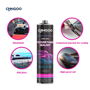 CHNGOO Pu Polyurethane Sealant and Adhesive Auto Glass China Pu Sealant Fast Cure Glazing windshield repair glue for metal plate