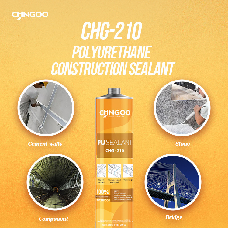 CHNGOO Polyurethane Sealant Waterproof Adhesive High modulus For Concrete Construction water pipe Joint Sealing Caulk