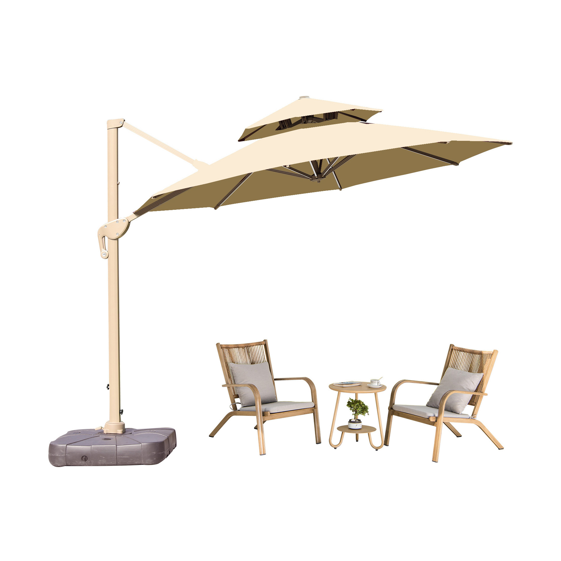 wholesale factory commercial windproof patio umbrellas & bases outdoor sun umbrella shade pergola parasol umbrellas