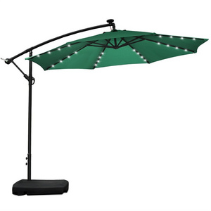 2024 Best Sale Waterproof 10ft hanging Patio Outdoor Market Parasols Big Garden Umbrella