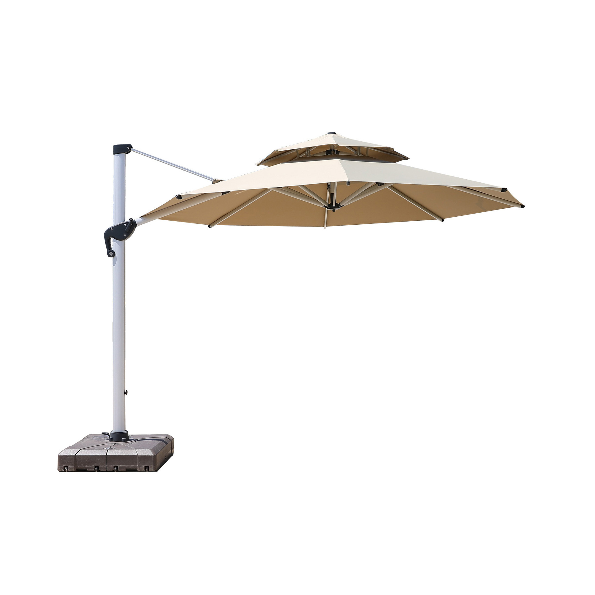 Wholesale Outdoor Backyard garden Patio Umbrella Roman Umbrella Parasol with Water Tank Base