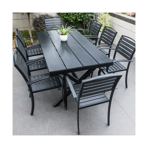 HUAHONG Factory Price outdoor furniture set  patio garden restaurant table and chair set