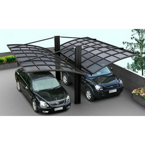 Storm Resistance Sun Shade Carport Garage For Car Packing Aluminum Carports Garage