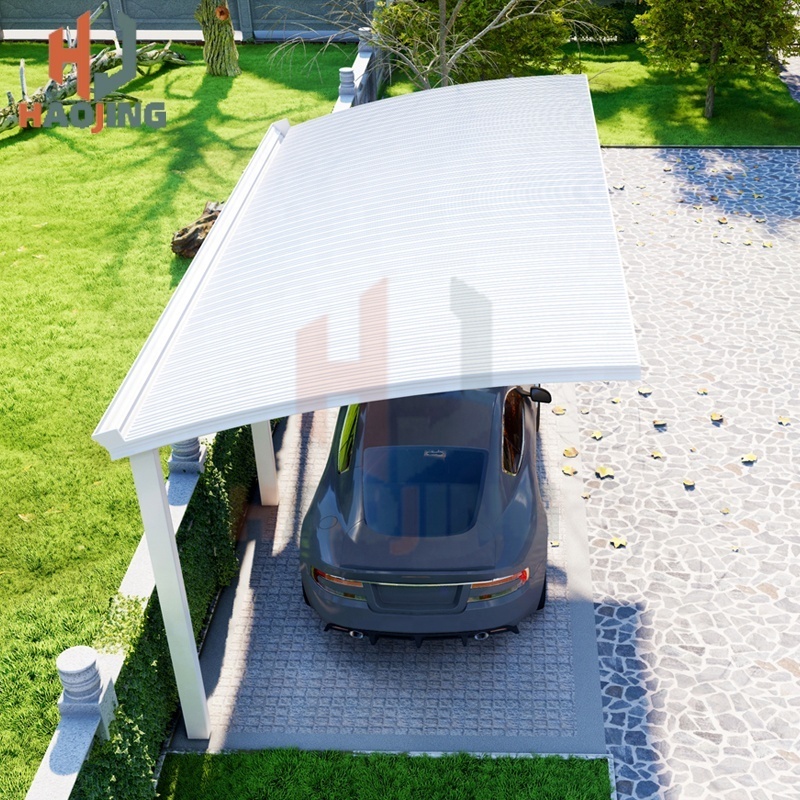 Car shed Parking shed Aluminum Carport metal aluminum tile pergola Garage canopy insulation panel car shed