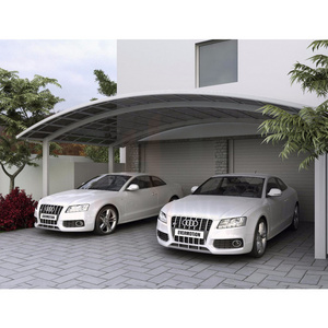 Carports for car parking 2 cars Easy assembly garage aluminum canopies Durable Weatherproof white canopy