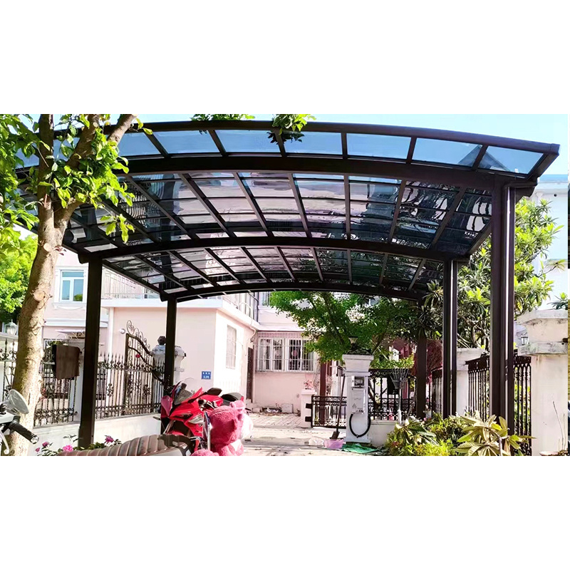 Car Port Garage Polycarbonate Roof Sun Shade For Car Garage Carport