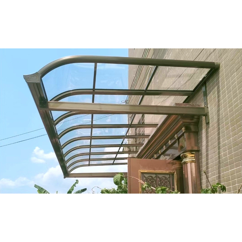 Normal Aluminum Frame Roof Awning Manito Sunshade Polycarbonate Sheet Patio Cover Balcony Canopy