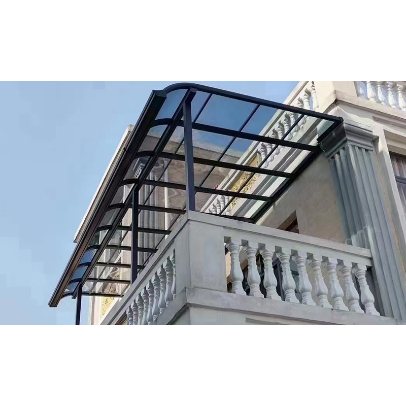 Normal Aluminum Frame Roof Awning Manito Sunshade Polycarbonate Sheet Patio Cover Balcony Canopy