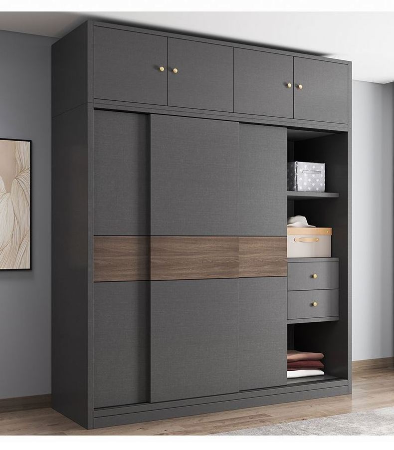 A Without Doors. Storage Cubes Modern Cheap Sliding Door Wardrobe Closet