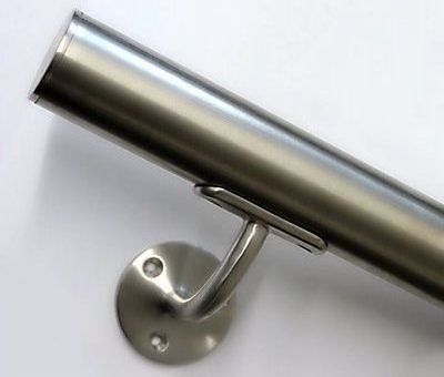 Stainless Steel Stair Wall Mount Handrail Support Bracket Curtain Bar Support Glass Railing Grab Hardware