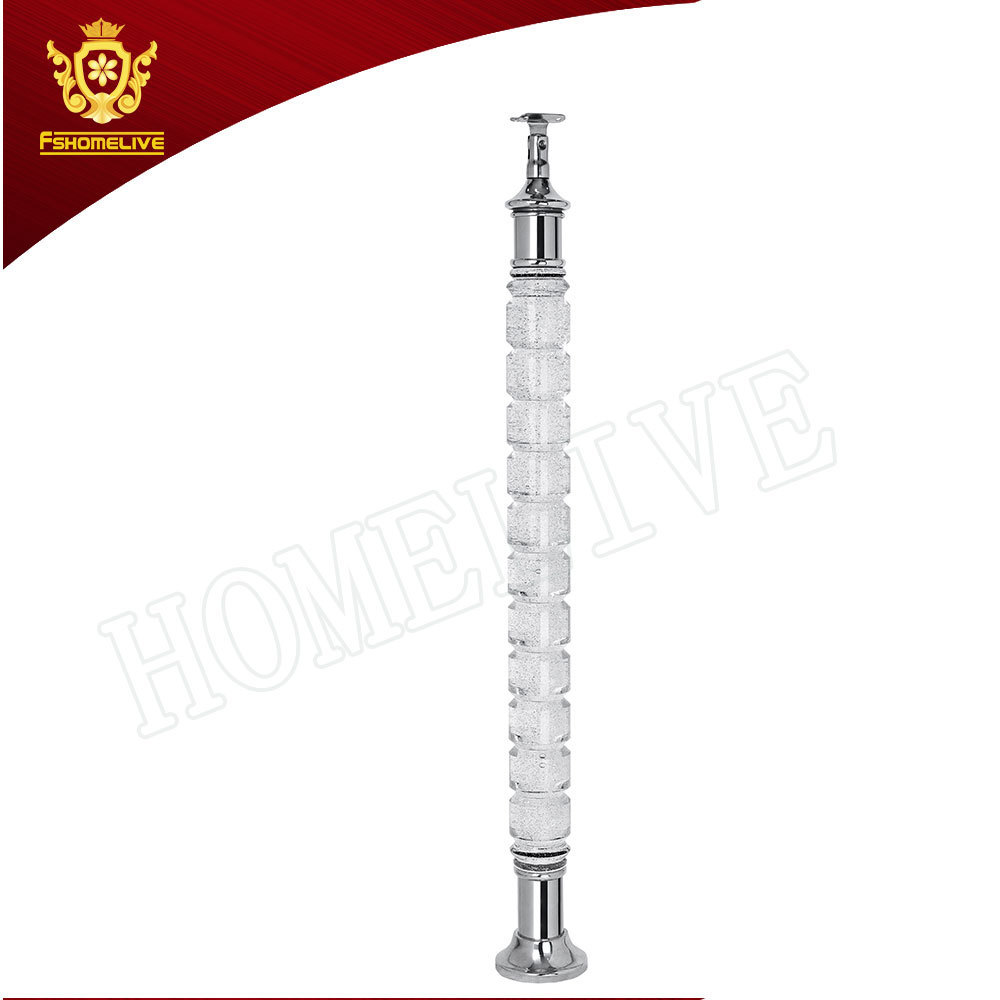 Plastic Clear Transparent Acrylic Baluster Crystal Acrylic Balusters Post Commercial Crystal Railing System