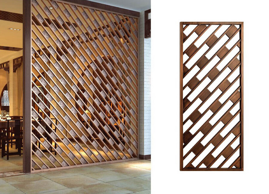 Room Decoration Perforated Metal Privacy Steel Screen Panels Screen