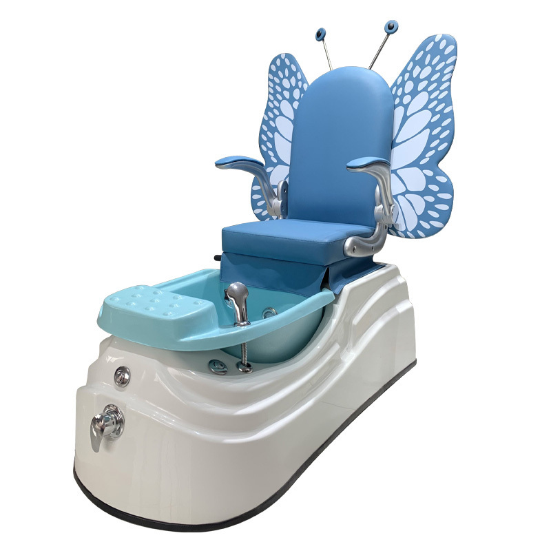 2023 luxury modern custom portable multifunction foot spa massage kids nails small yellow pedicure chairs for sale