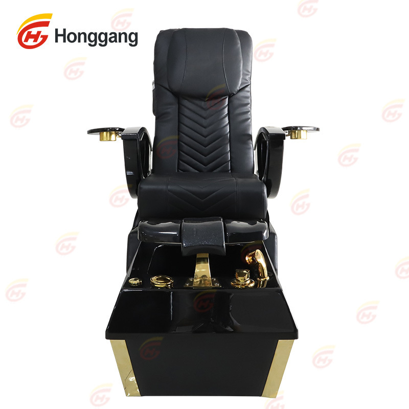 australia premium modern luxury black spa massage manicure pedicure chair of nail