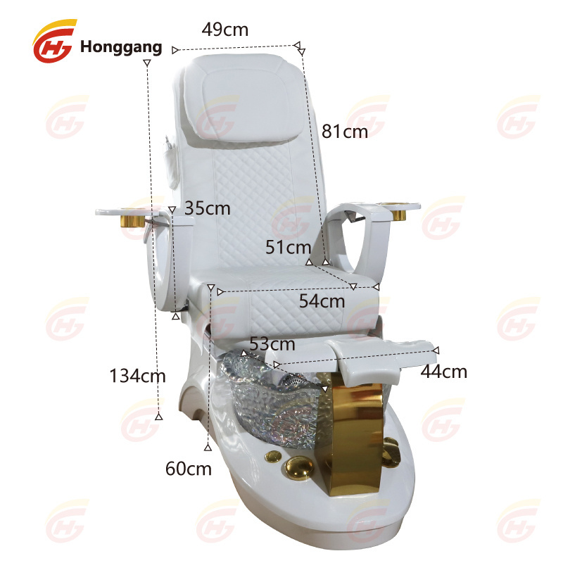 silla de pedicura de lujo profesional 2023 luxury foot massage spa manicure pedicure chair for nail salon