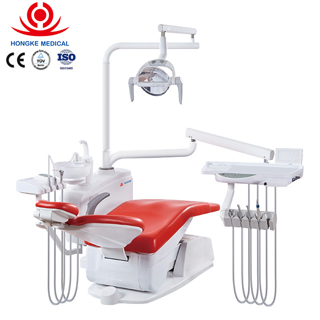 Hongke portable dental unit dental chair price with CE, ISO dental chair China