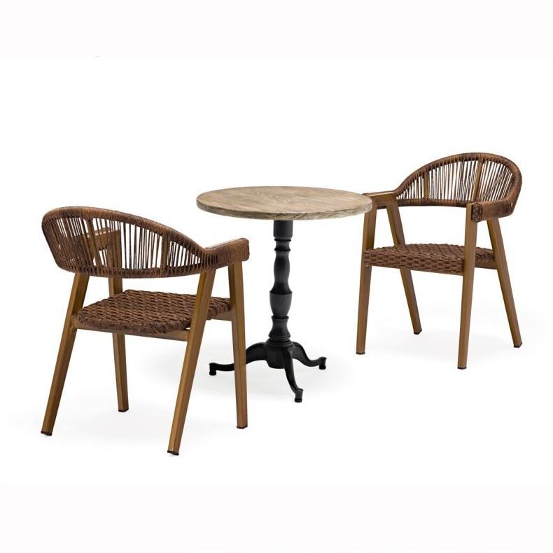 Factory Supply Cafe Chair And Table Bentwood Wooden