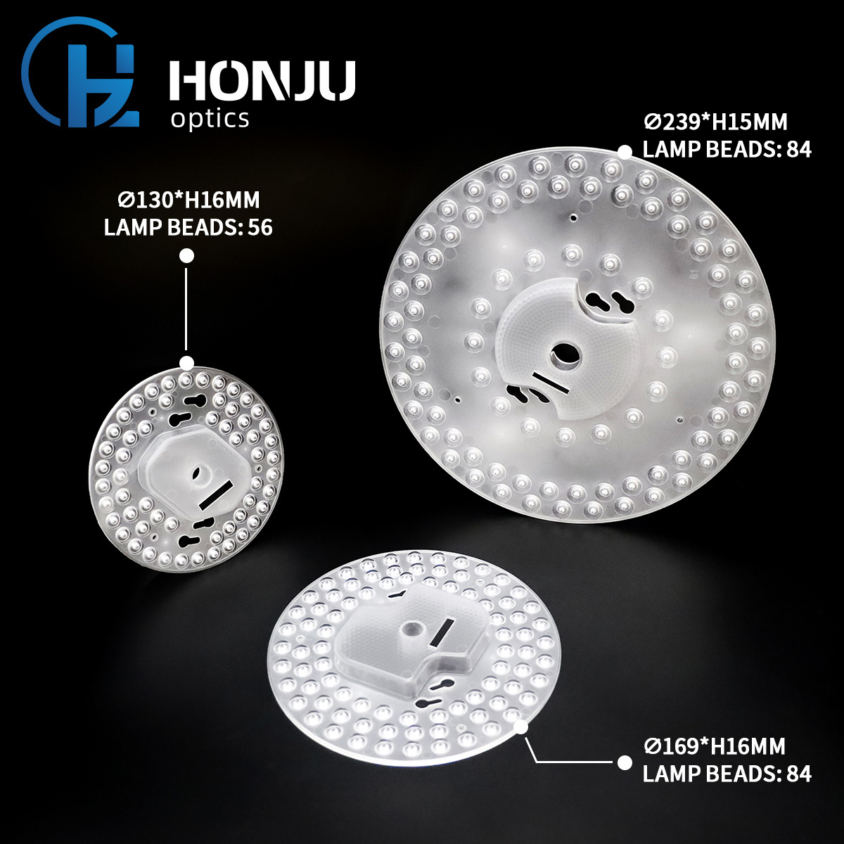 Indoor Ceiling Light Optical  Multi-Angle Led Convenient Loftslys Linse Pmma Energy Saving Fan Module Professional Lighting Lens