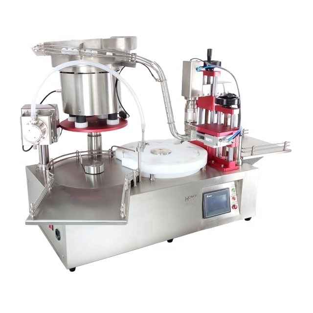 XQXG-30S 2400 BPH Fully Automatic Liquid Filling Machine with ceramic pump For Bio Reagent