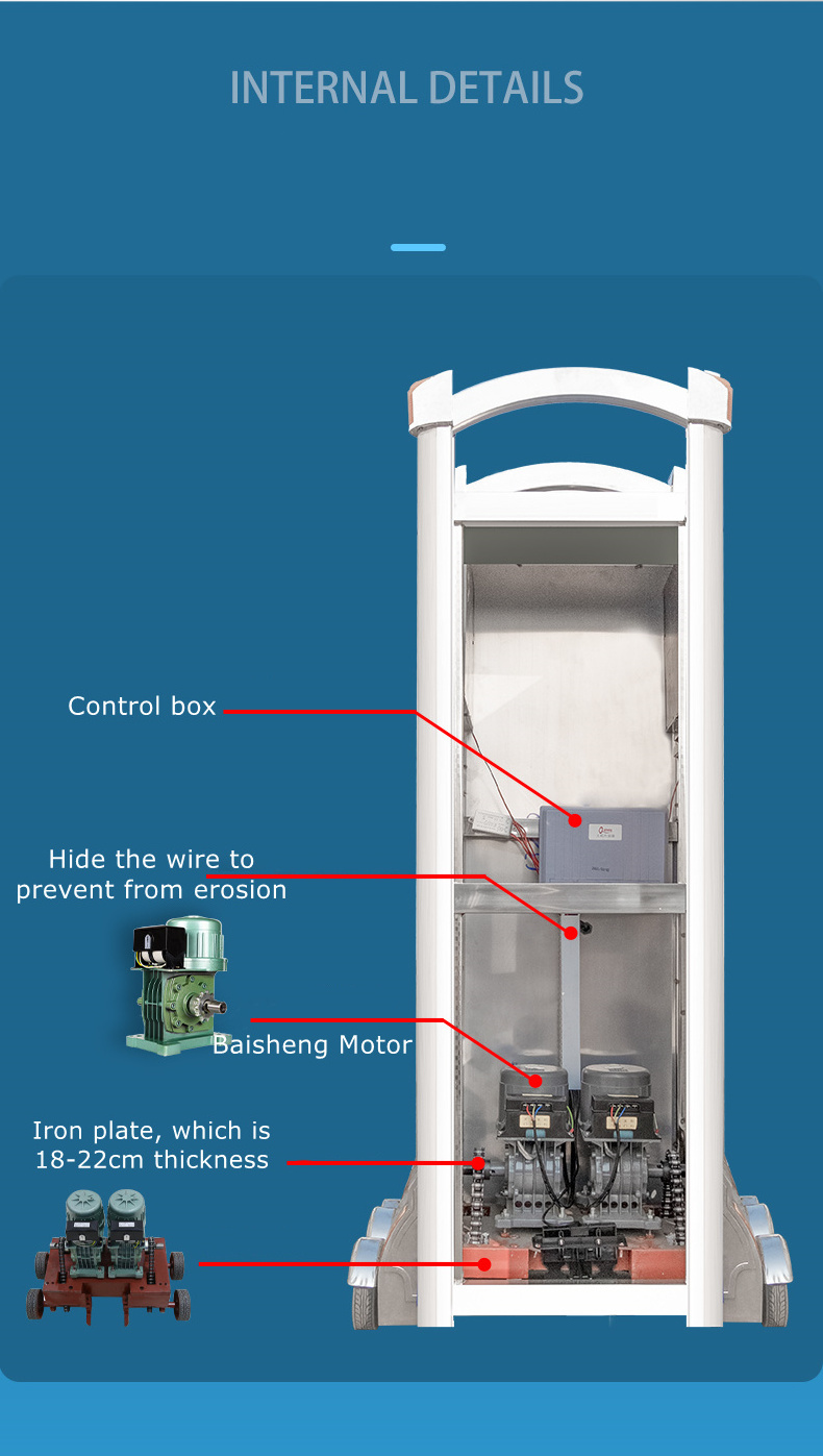 new style main gate design auto retractable doors safety expandable barrier