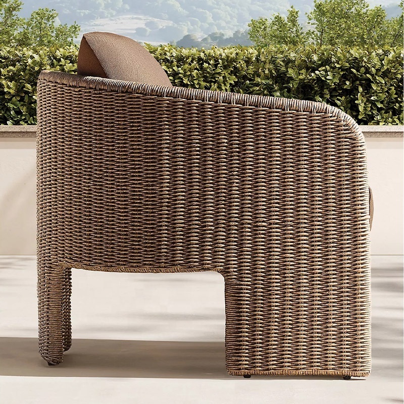 Outdoor Balcony Table And Chair Cube Rattan Dining Table Modular Terrace Outdoor Sofa Negotiation Rattan Furniture Garden Set