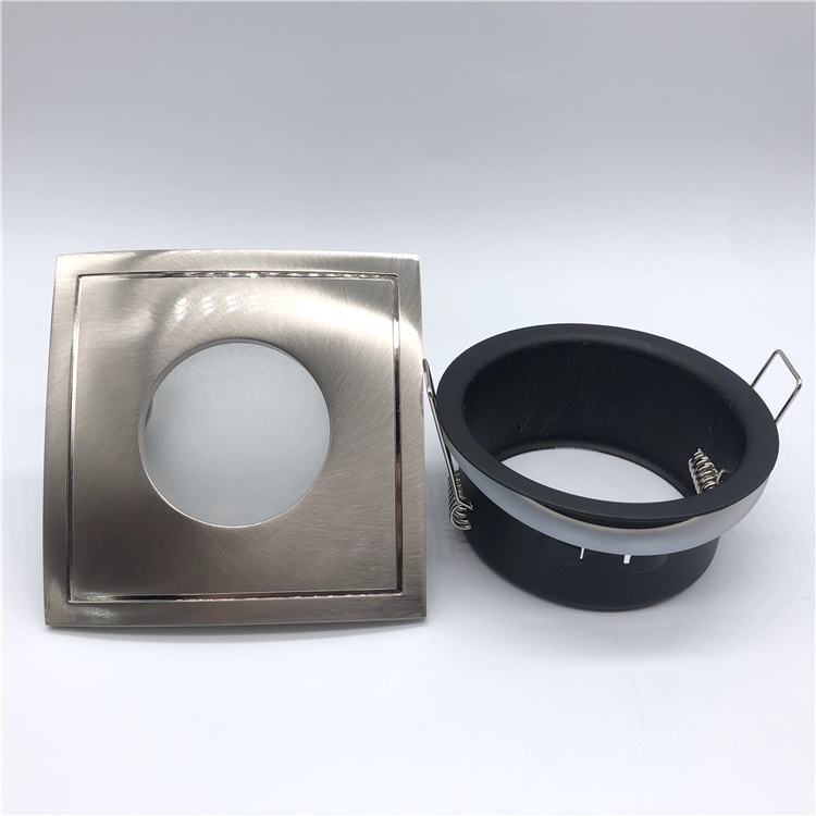 Die Casting Aluminium Frame Ip65 Shower Room Cob Lighting Fixture Recessed Water Proof Led Downlight