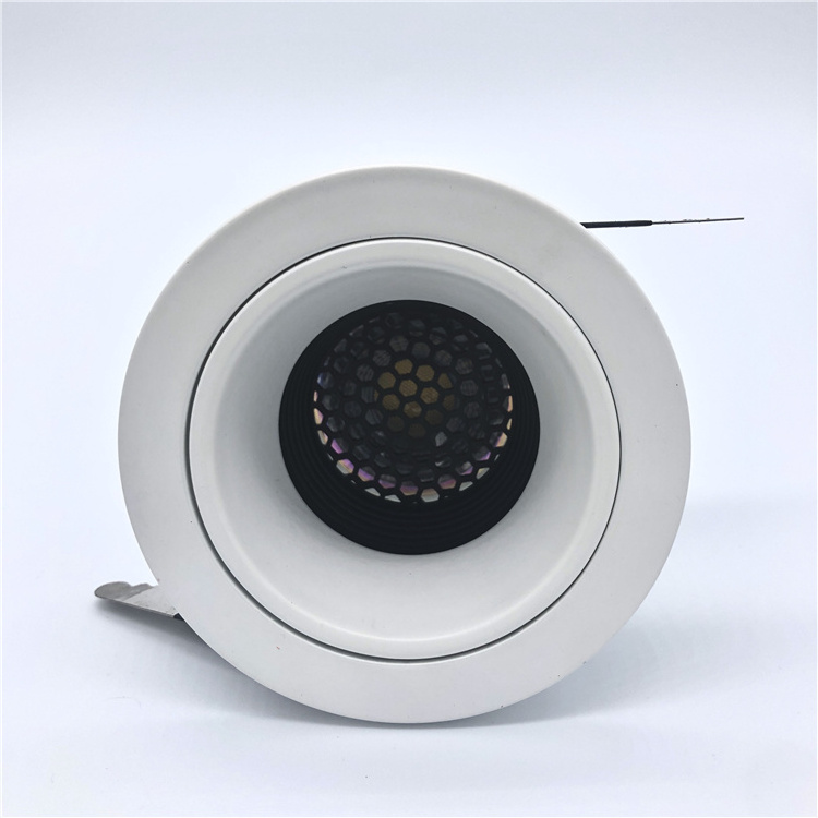 Replacement MR16 GU10 Module design 5W 7W 8W 10W 12W anti glare tiltable cob led downlight