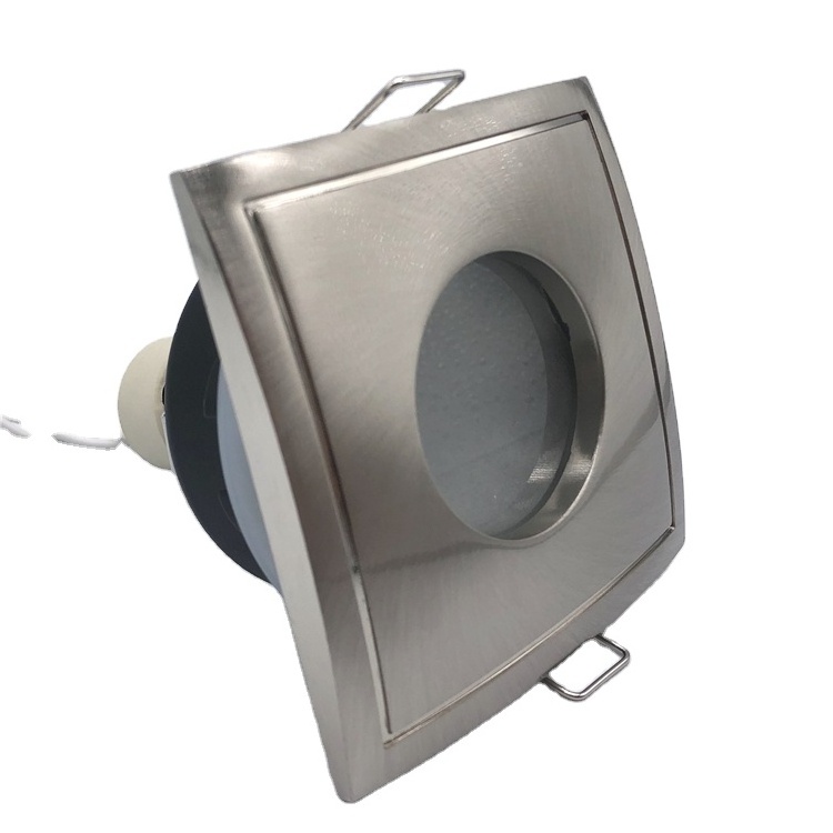 Die Casting Aluminium Frame Ip65 Shower Room Cob Lighting Fixture Recessed Water Proof Led Downlight