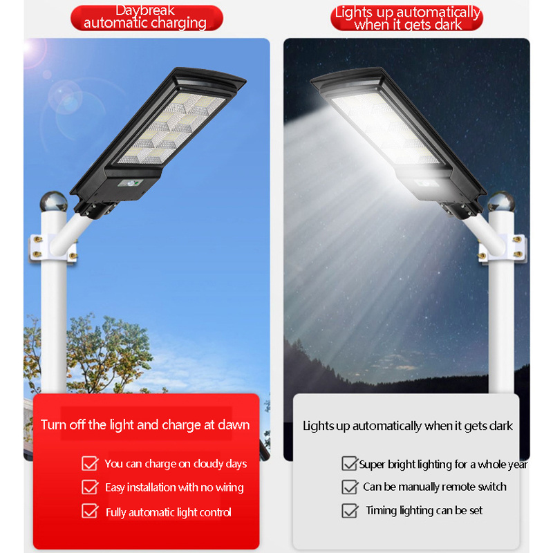 High Quality Solar Lights Customized Indoor and Outdoor General Purpose Solar Projection Street Beam Sensor Solar Powered Lamp