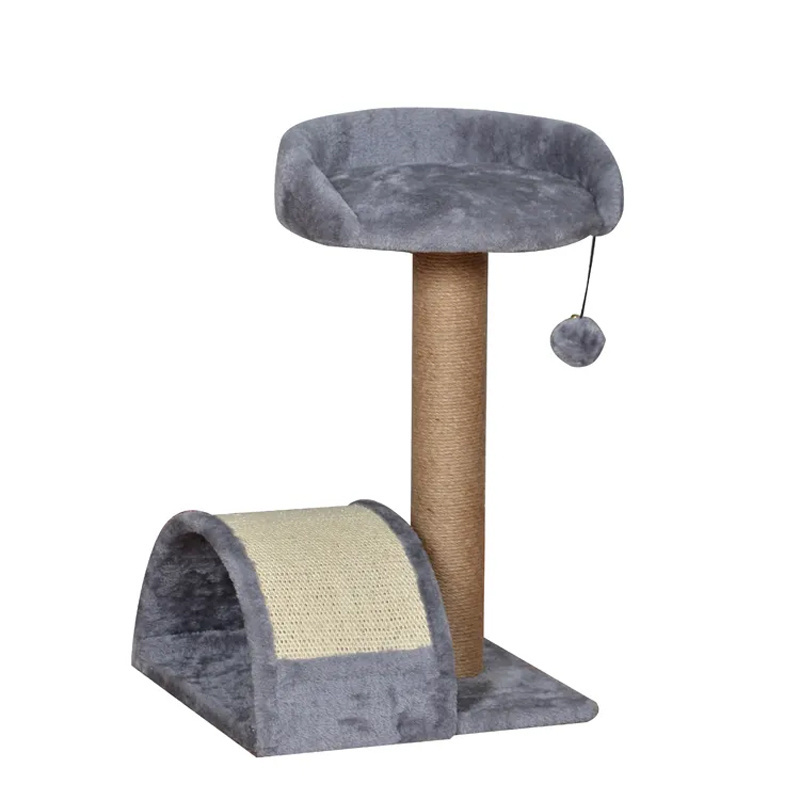 Cat Tower with Scratching Post Hammock Toys Stable Cat Tree for Kittens Adult Cats