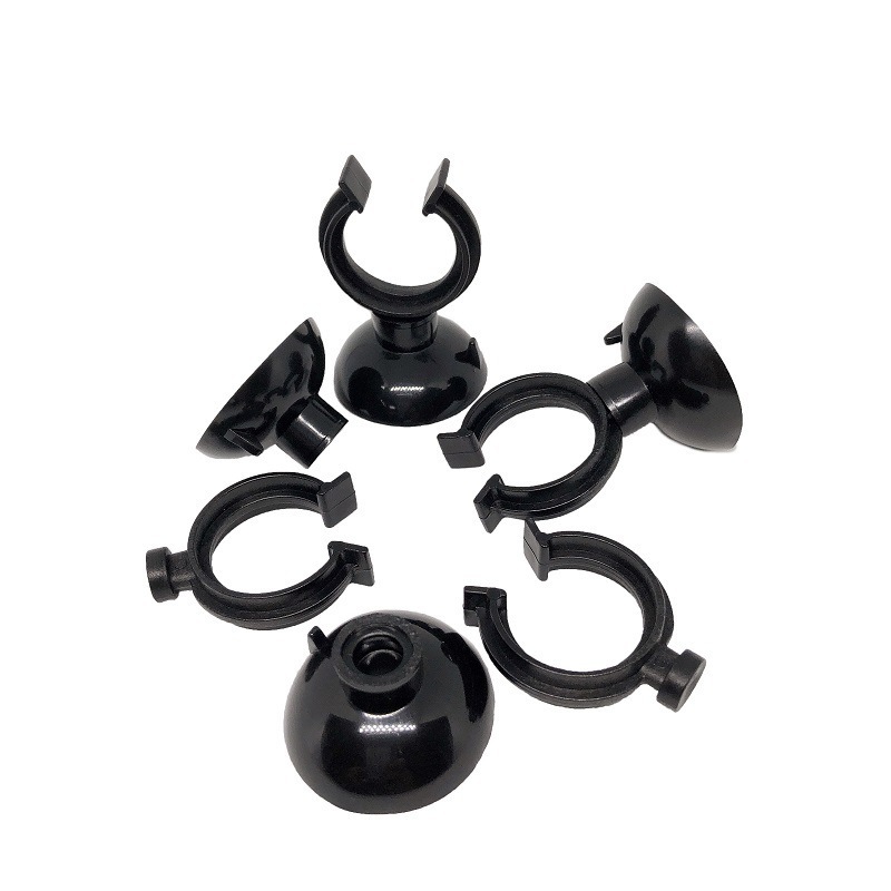 Hot Selling Product Silicon Sucker Fish Tank Aquarium Sucker Suction Cup Black