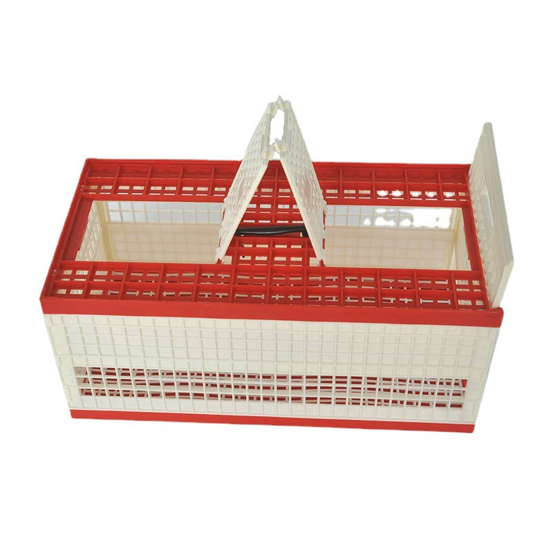 Birds Carrier Crate Three Doors Pigeon Cage Foldable Plastic Transportation cage For Pigeon Bird Breeding Cage