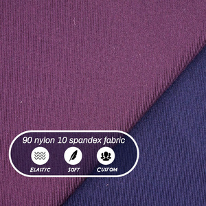 Elastane Polyamide Lycra 4 Way Stretch Polyester Spandex Fabric For Swimwear Sportswear Leggings 90 nylon 10 spandex fabric