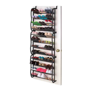 Metal Shoe Hanger Single Shoe Rack 36 Pair Over door Shoe Hot Selling Home Use Rack Display