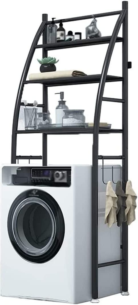 3-Tier Laundry Room Shelf Over The Toilet/Washing Machine Storage Rack