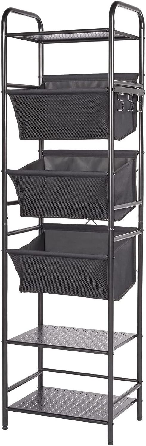 6-Tier Vertical Storage Organizer For Pantry, Shed & Garage Free Standing Garage Organization and Storage