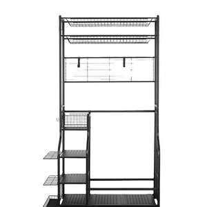 Golf Bag Storage Garage Organizer, Extra Golf Clubs Display Rack , Golfing Equipment Accessories Storage Rack