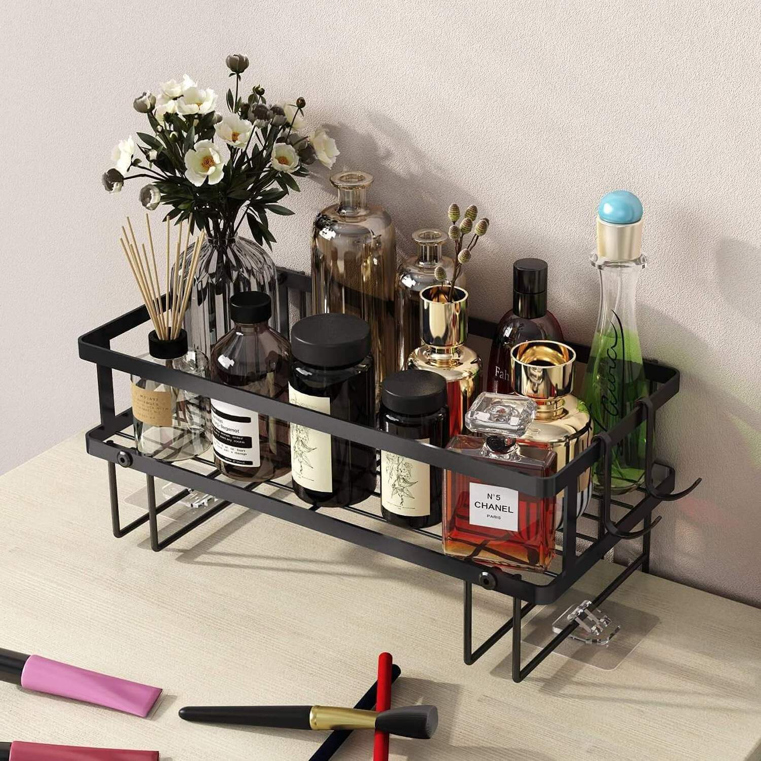 The New Design No Drilling Space Saver Over The Toilet Storage Bathroom Organizer Shelves