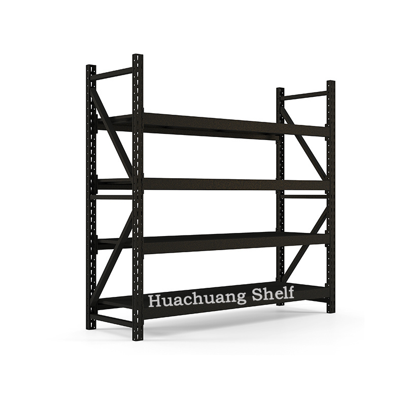 High quality industrial adjustable warehouse rack system steel storage shelf customized 300-800kg metal shelving units