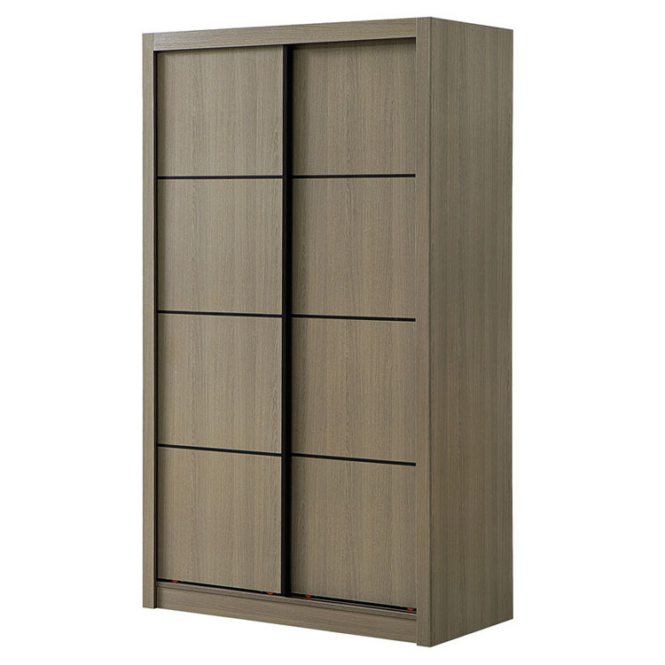 Wardrobe Closet Clothes Cabinet With Mirror Wooden Wardrobe