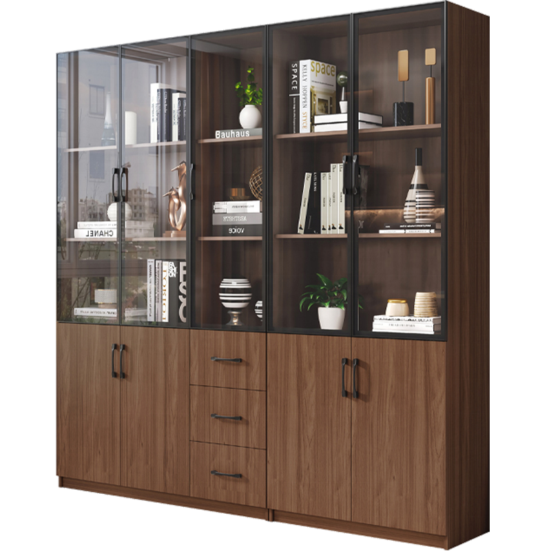 Students Bookcase Nordic Modern Storage Kids Wooden Modular Gold Office Book Shelves For Living Room With Cabinet