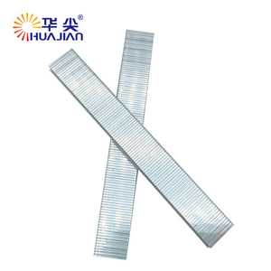 High Quality Pneumatic Staples Stainless Steel Galvanized Staples for Furniture Manufacture 4J Staples Series for Industry