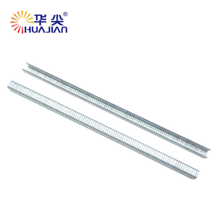 High Quality Pneumatic Staples Stainless Steel Galvanized Staples for Furniture Manufacture 4J Staples Series for Industry