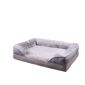 Hot-selling sponge, dog kennel, square pet nest, breathable pet bed, spring, autumn and winter, warm sofa for all seasons