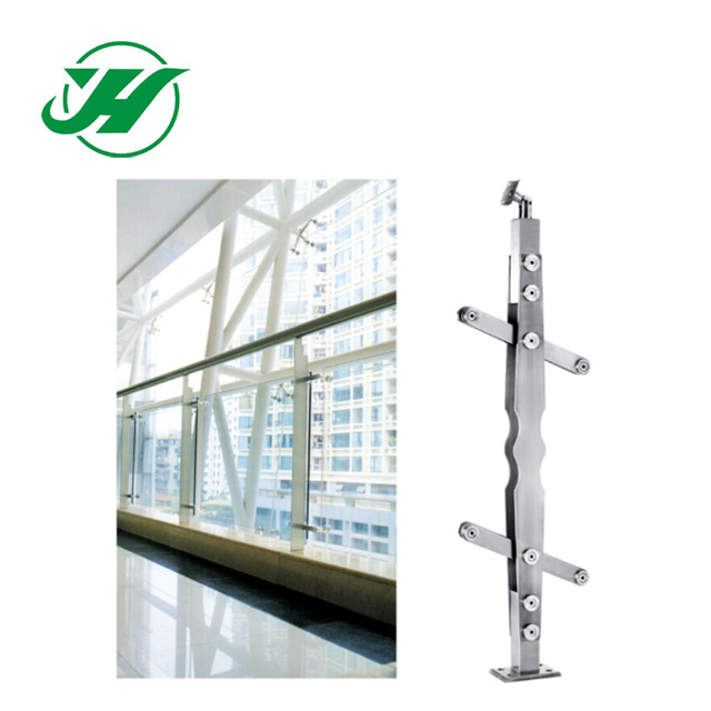 HOLAR Stainless Steel Staircase Balustrade Handrail Post