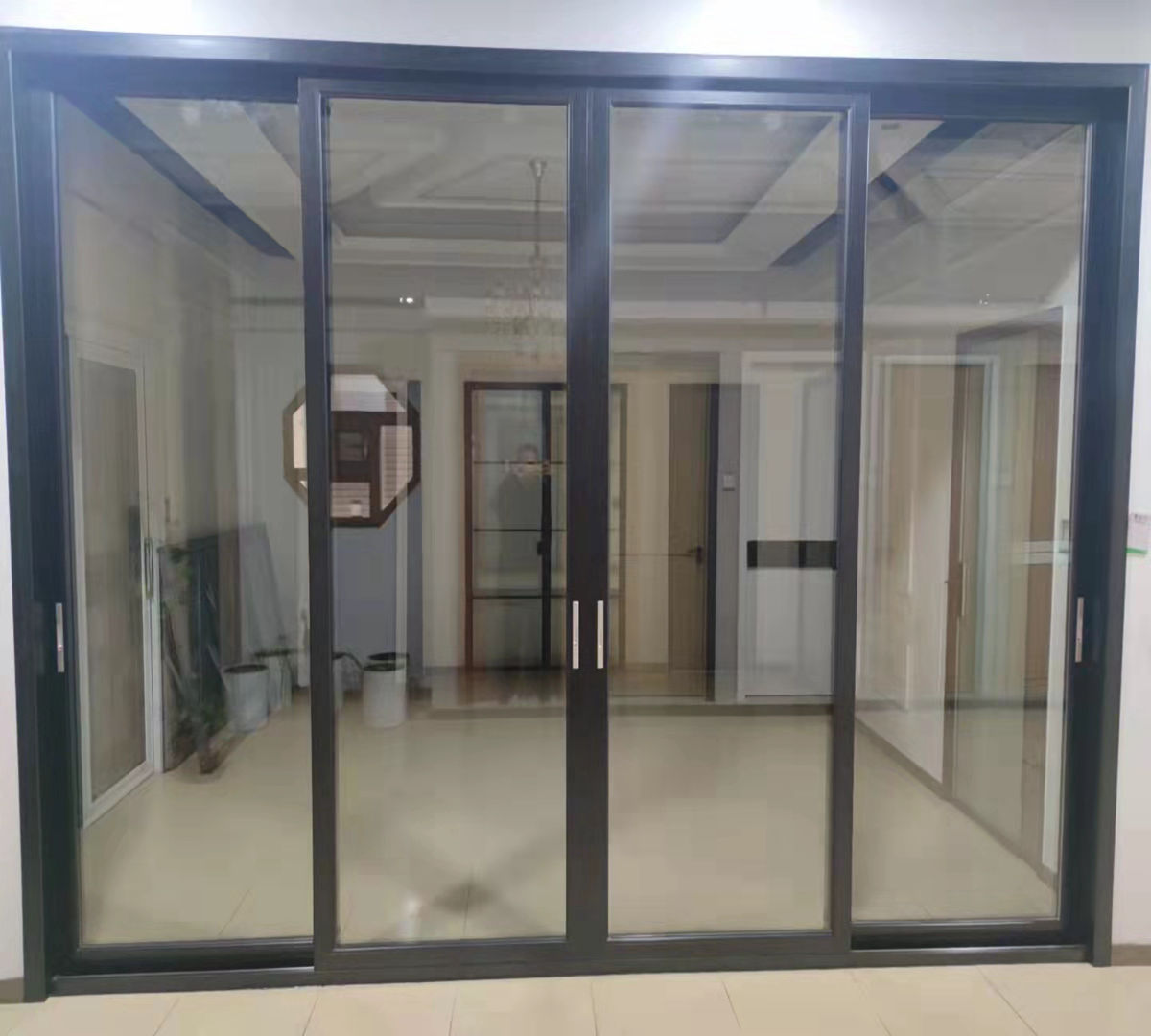 Customized Hurricane Impact Aluminum Double Glazed Swing And Slide Doors Lift Sliding Door Exterior