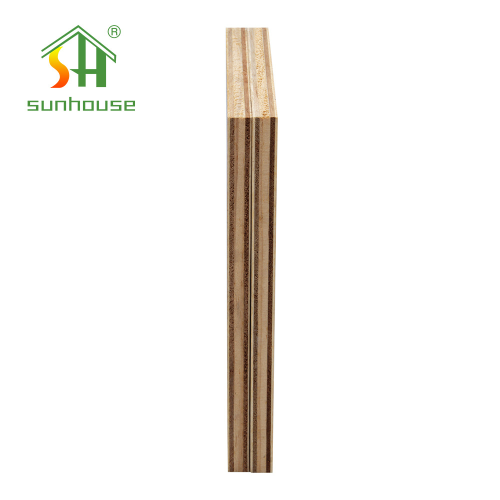 High Quality Melamine E1/E2 Grade Plywood Veneer Plywood For Furniture